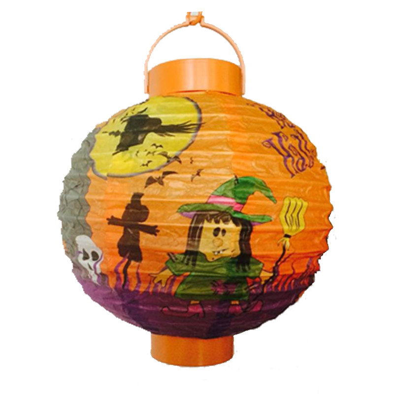 Многооборотная печатная цветовая тыква фонарь