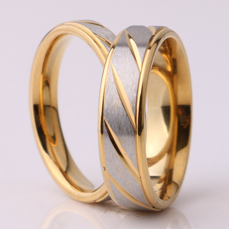 Matte fashionable ring stainless steel for men and women