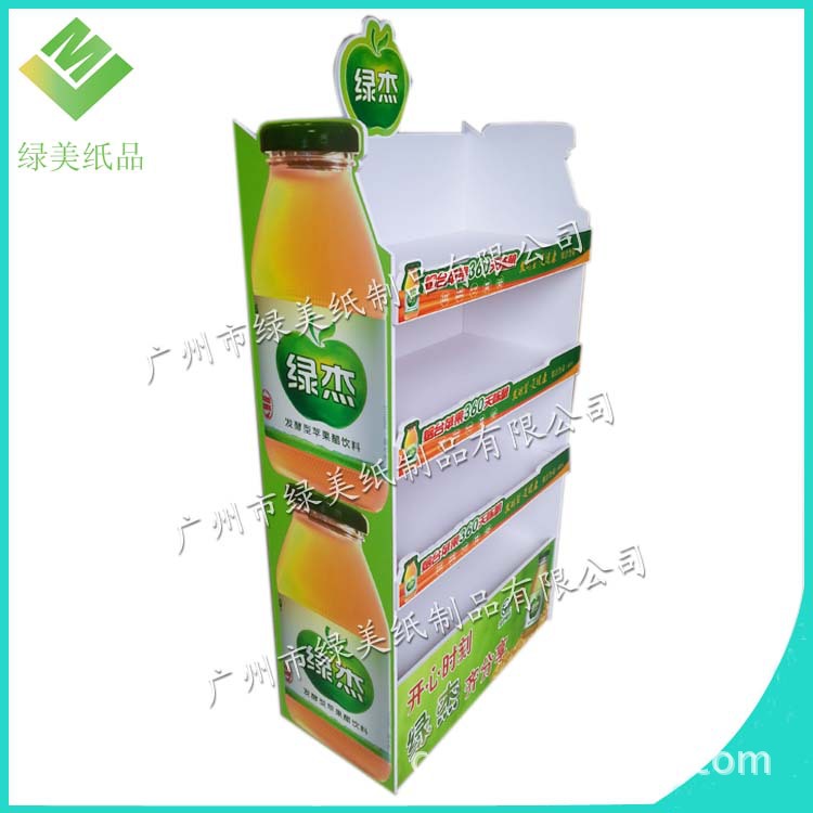 高承重可拆装饮料pvc展示架雪弗板货架安迪板展柜