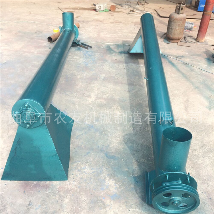 淀粉装罐螺旋上料机 食品级粉末不锈钢螺旋提升机