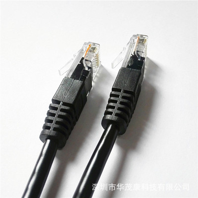 工厂直供超五类成品网线室外室内网络跳线0.58无氧铜非屏蔽网线|ms
