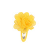 Children's shiffon hairgrip, European style, 5cm, 15 colors