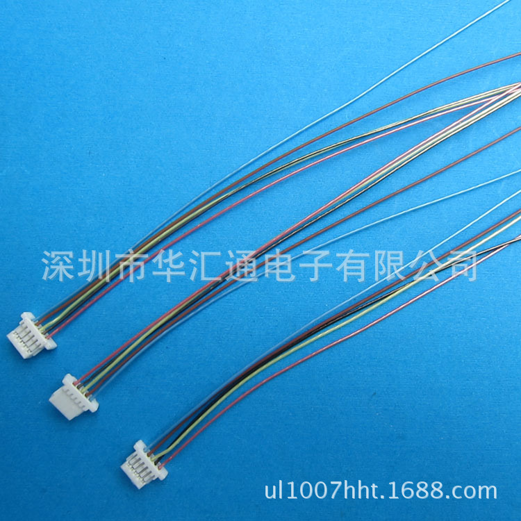 JST 1.0 5P 0.6外径镀银电子烟线 超细高温电子线  耳机线 喇叭线