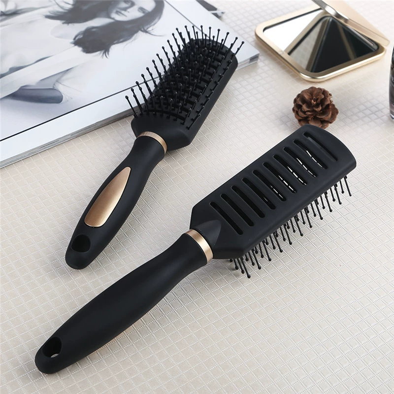 Массажная расческа с подушкой безопасности, расческа для завивки волос, парикмахерская профессиональная круглая расческа для укладки волос, большая расческа для разглаживания на воздушной подушке