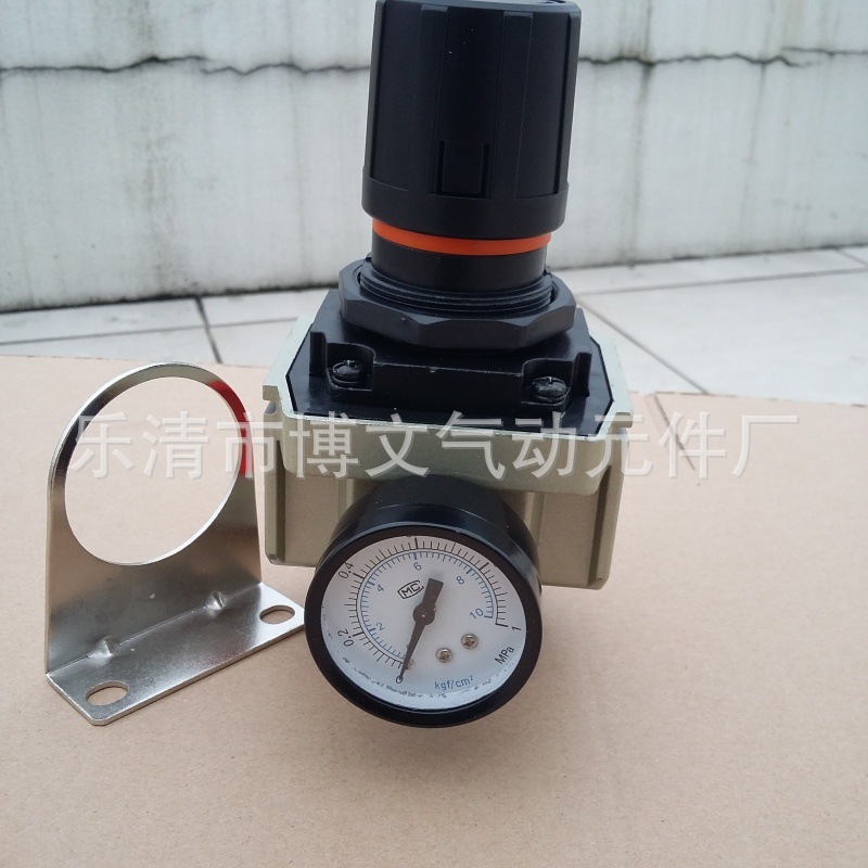 AR2000-02气源处理减压阀 调压阀PT1/4螺纹2分螺纹