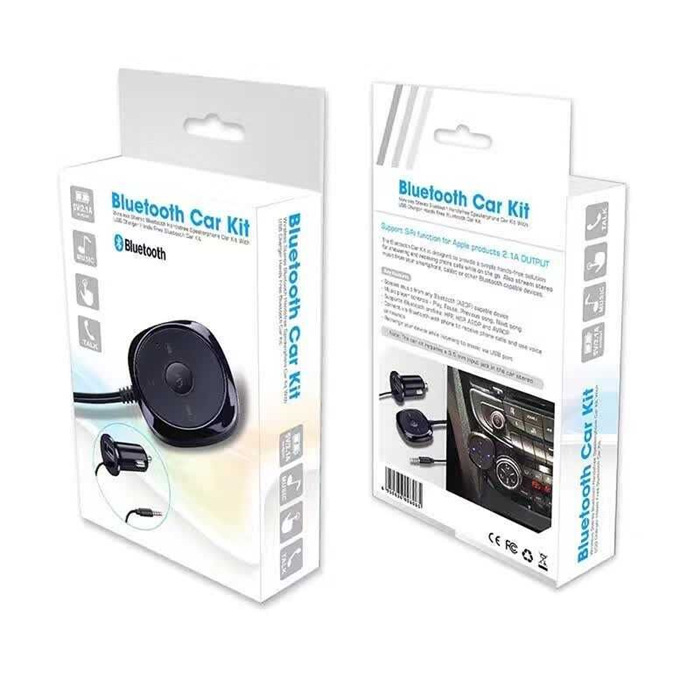 Car Bluetooth Hands-Free Mp3 Bluetooth Receiver Car Bluetooth Audio Receiver Supports Apple Siri