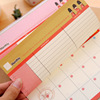 GZ plan schedule QL1606-32 Plastic sleeve naval wind week plan This Korean creative stationery wholesale notebook