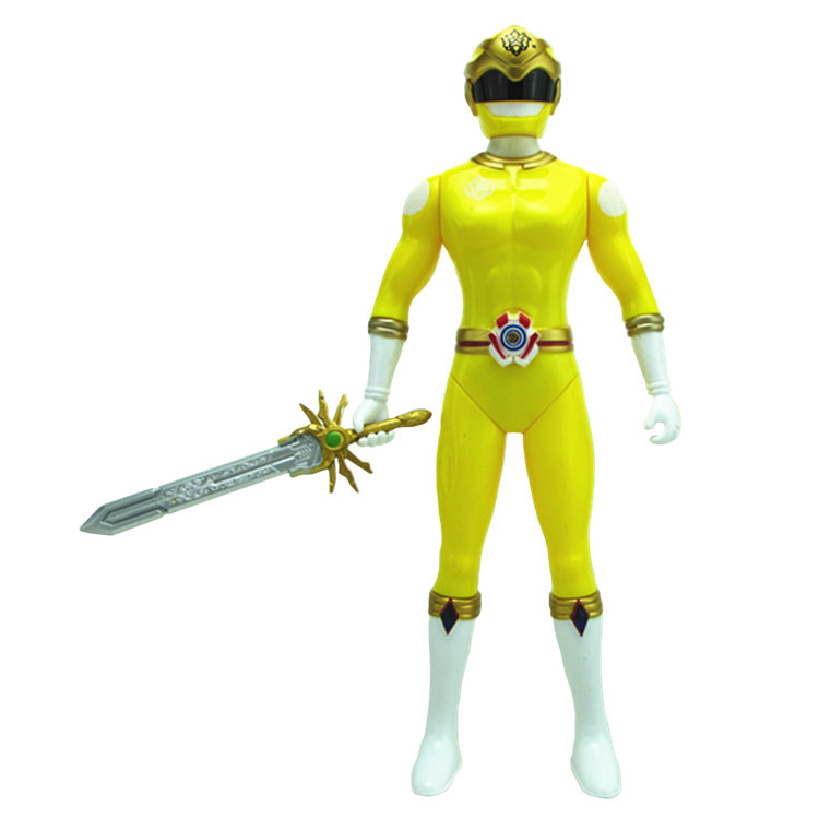 神兽金刚3变形玩具 关节可动机器人带武器模型发光发声