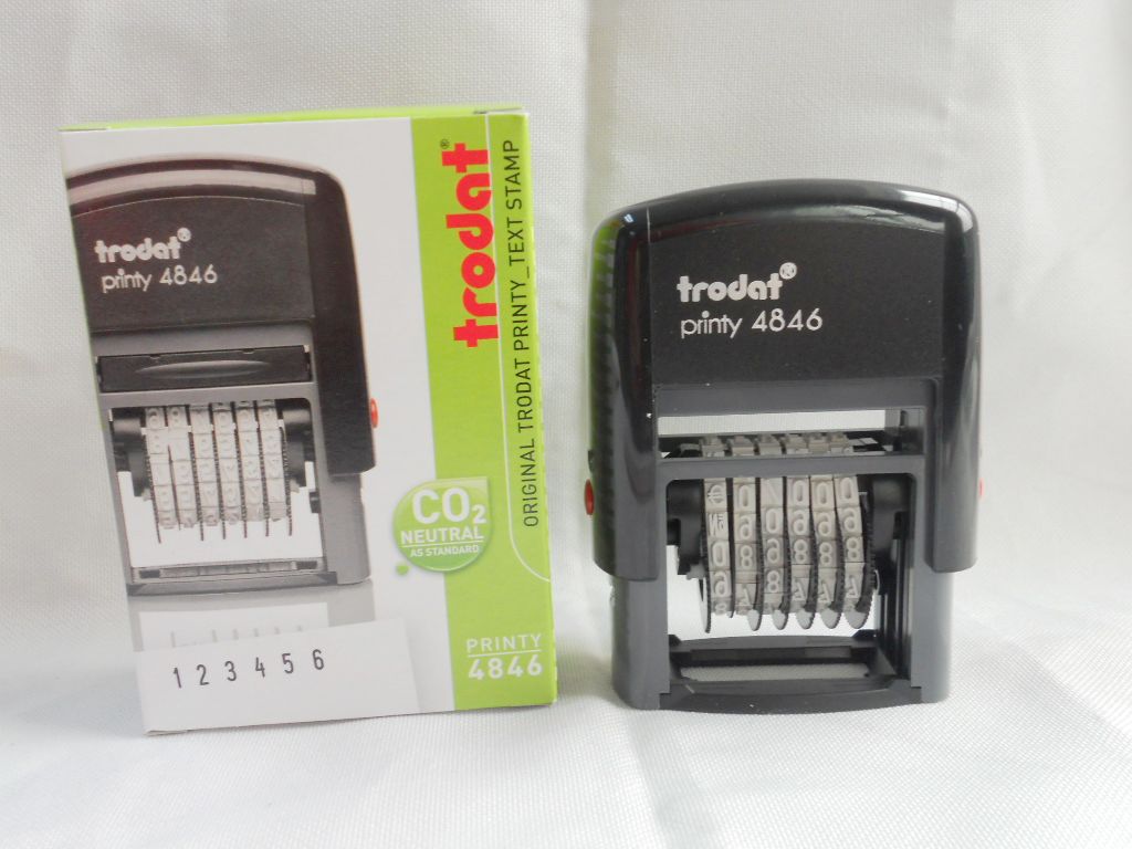 ��Ʒ׿��4846ӡ�� trodat printy 4846 ��īӡ�� 6λ�����ֺ�����