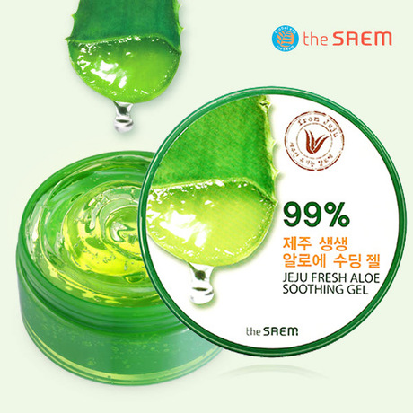 可授權the saem得鮮99%蘆薈膠曬後修復痘印修復韓國正品批發批發・進口・工廠・代買・代購