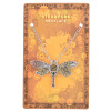 European and American popular steam punk dragonfly gear necklace Gear Steampunk almighty -selling