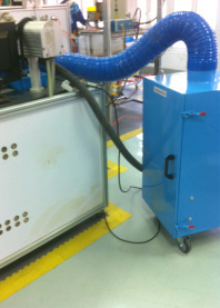 伊博特IV-76工业吸尘器激光雕刻机打标机加工产生烟尘收集清理|ms