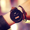 Retro Japanese watch suitable for men and women, quartz watches for beloved, Korean style