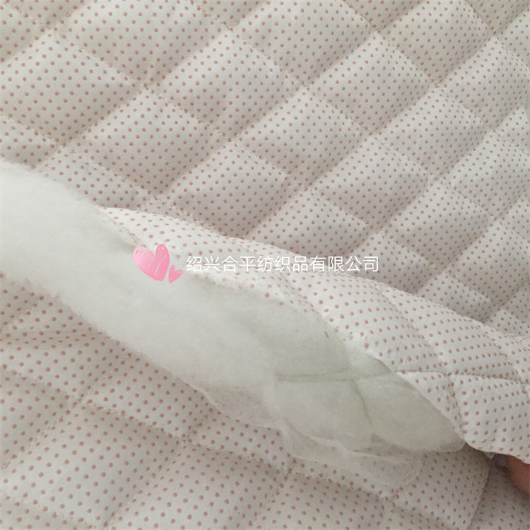 厂家直销 滴塑绗缝超声波防滑布 防滑夹棉面料 量大优惠