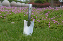 不锈钢园艺小铲子 花园阳台种花工具种菜工具小铁铲