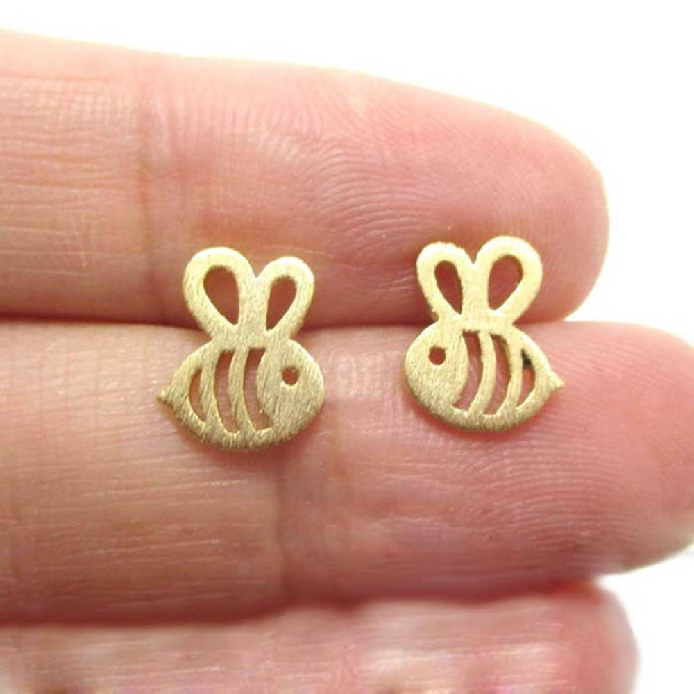 Fashion Plating Alloy No Inlaid Earrings Ear Studs display picture 7