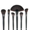 Black brush, professional tools set, 32 pieces