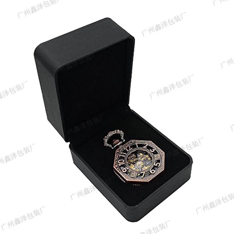 厂家供应 pu皮徽章盒 活动纪念徽章盒  纪念币盒子批发