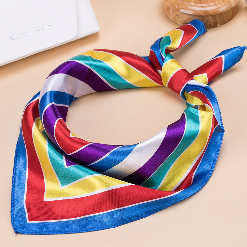 Professional Women's Square Scarf For Business & Flight Uniform_voghion.com