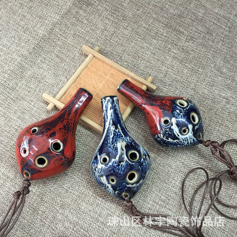 [Средний] 6 Kong Pyrelophide Crafts Craft Kiln Смена верха Pakari Scenic Area Источник Место Горячие продажи Детские игрушки