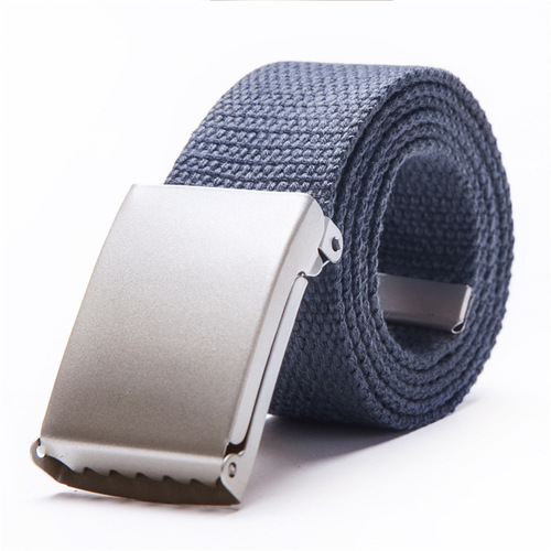 18 colors candy trend fashion new men's and women's trousers canvas belt men's belt wholesale