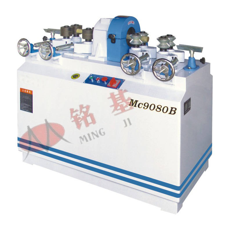 铭基供供MC9080A丸棒機 (送り輪双入単出)木工万能丸棒機|undefined