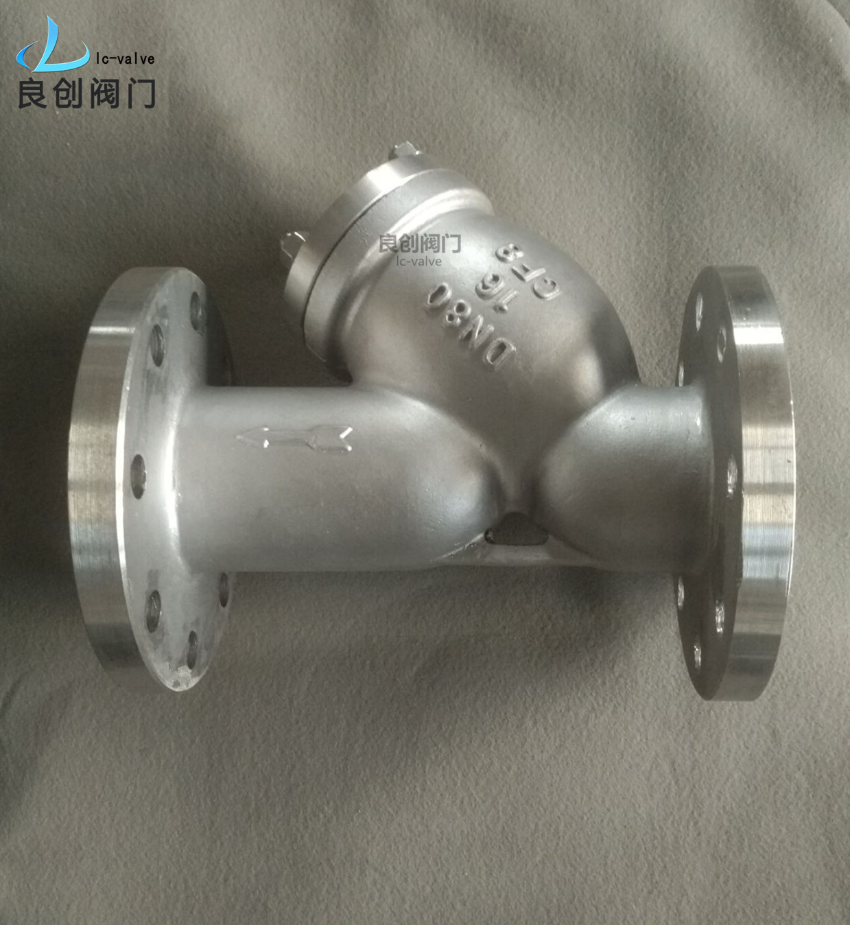 y型过滤器 gl41w/h-16 dn80不锈钢过滤器管式Y型过滤器