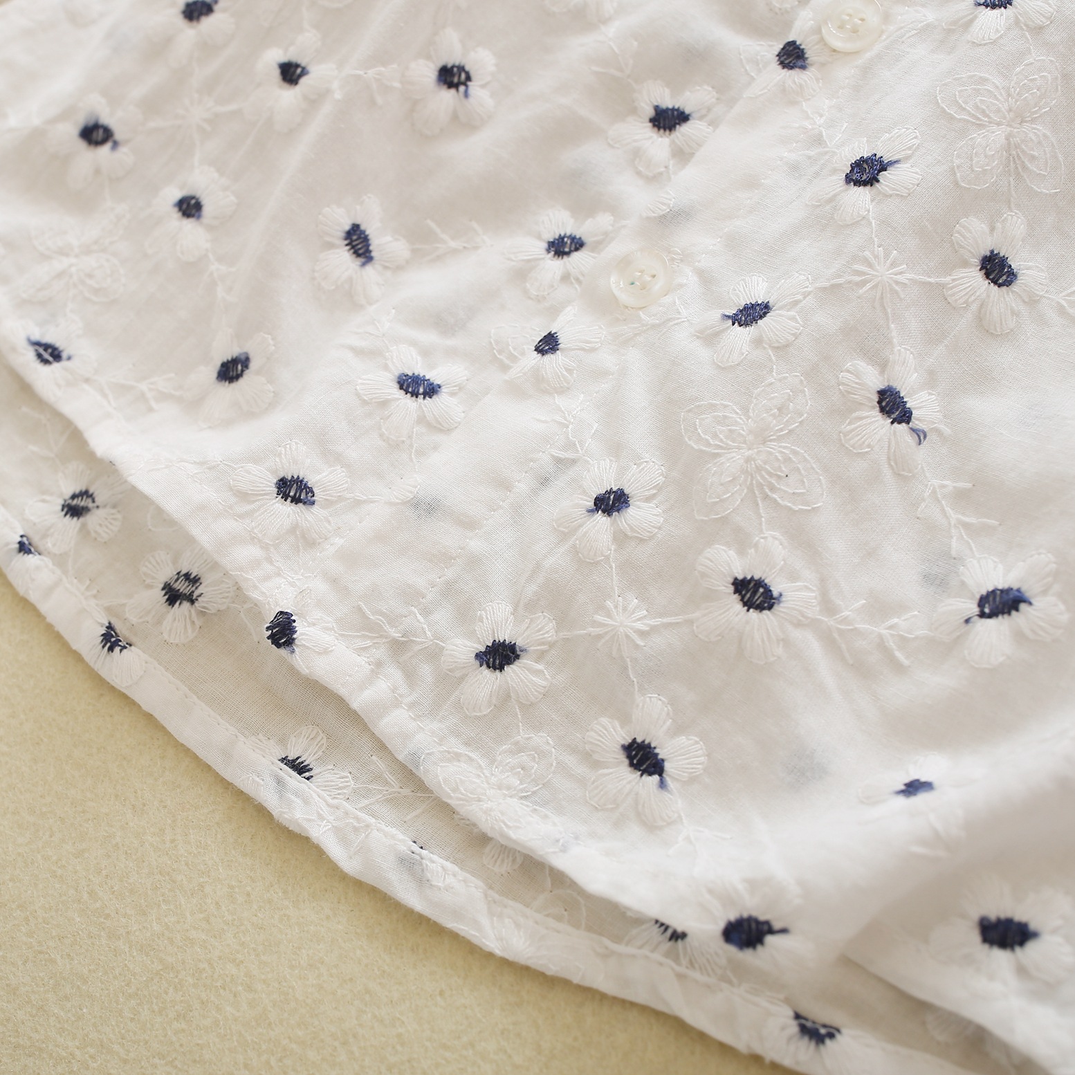 Chemise fille à manche longue - Ref 2086764 Image 12