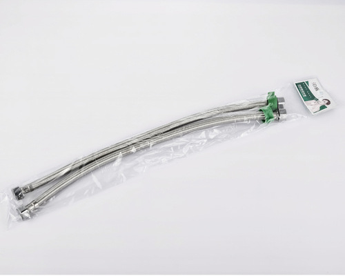 Toilet water heater water inlet hose 4-point single cold water faucet water inlet hose stainless steel wire braided metal hose