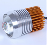 廠家直銷改裝led車燈摩托車led u2激光炮大燈12v24V電動車前照燈