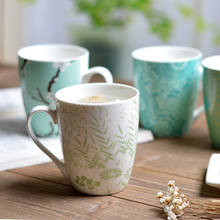 Bán buôn Creative nhỏ gốm quà cốc cốc cốc đặt cốc cà phê Nước phong cách nhà cốc gửi muỗng Bộ cốc