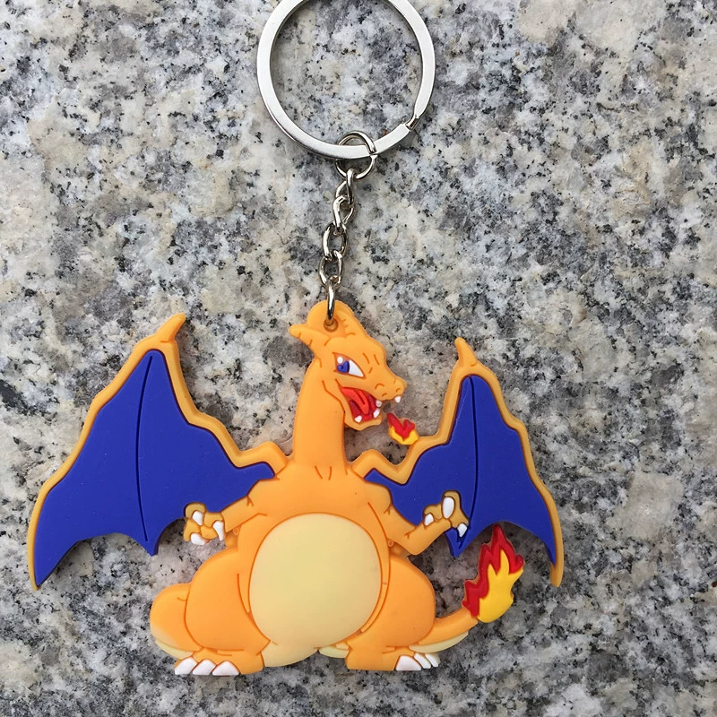 Double-sided monster, keychain PVC from soft rubber, pet