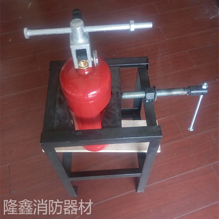维修灭火器充装拆卸 灭火器阀门安装工具 拆卸板手 拆卸棒 拆卸架|ms