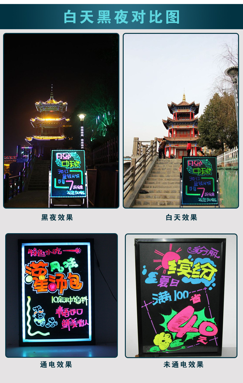 白天黑夜对比图