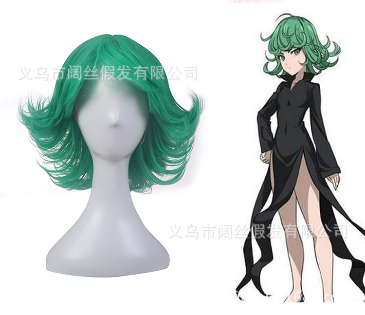 399B One Punch Superman/One Punch Male Trembling Tornado Anti-warping Big Roll cosplay Anime Wig 399B One Punch Superman/One Punch Male Trembling Tornado Anti-warping Big Roll cosplay Anime Wig