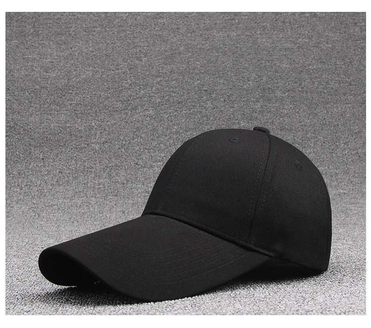 11CM Long Brim Baseball Cap - Khaki