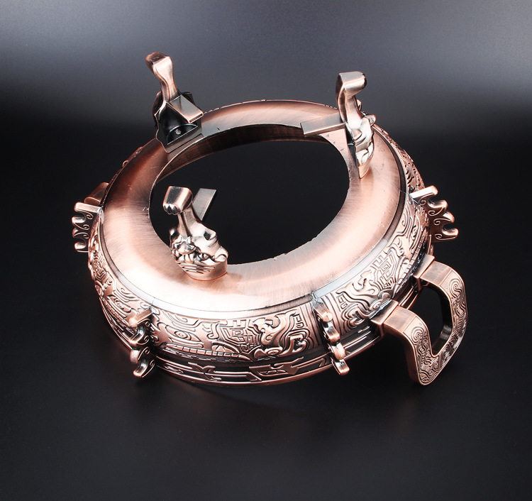 厂家直销中华鼎不锈钢酒精干锅炉，酒店用品固体酒精炉小火锅