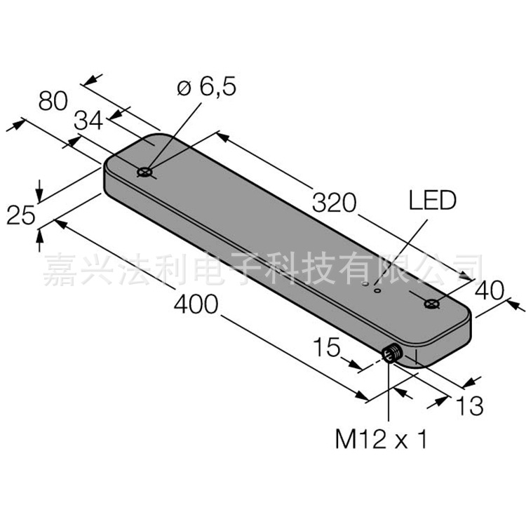 图尔克TNLR-Q80L400-H1147L#高频读写头RFID读写器读卡器