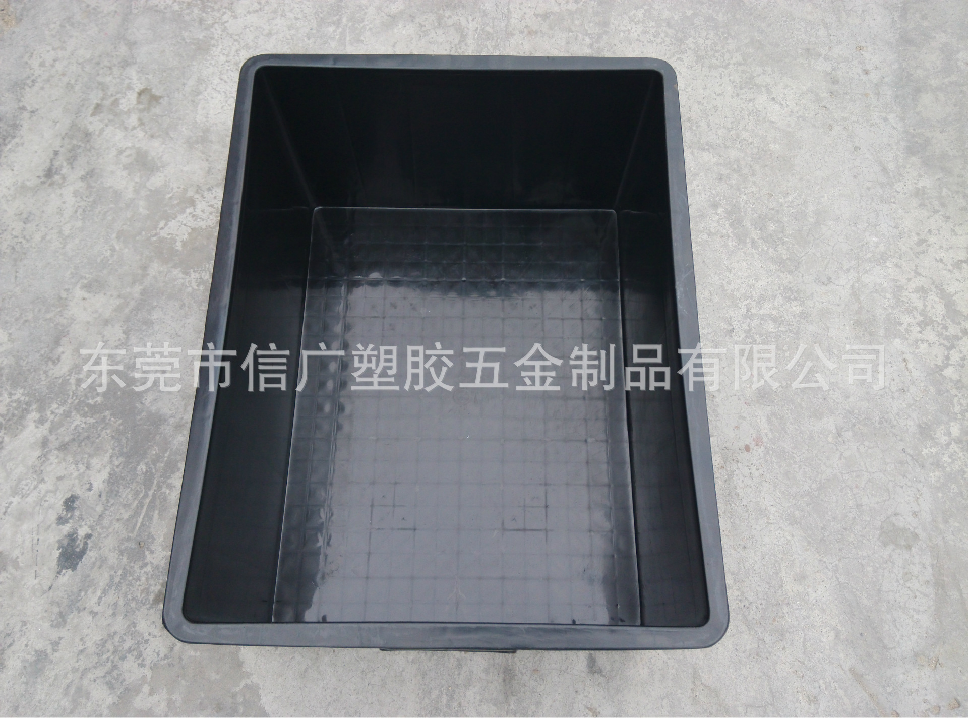 厂家直销五金电子收纳塑胶周转箱 防静电包装物流盒 可烫金注塑筐