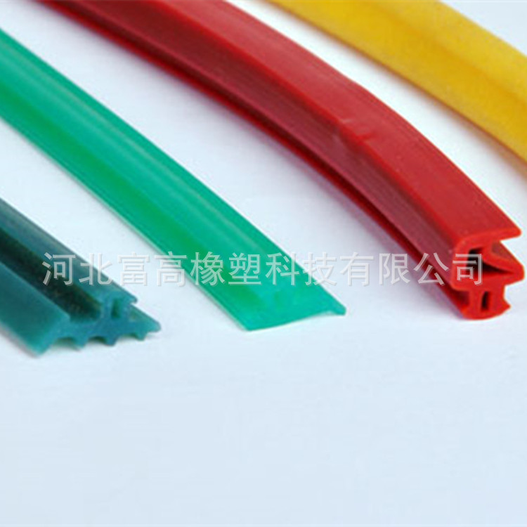 厂家加工异形硅胶条门窗隔音保暖硅胶密封胶条硅橡胶防撞软管批发
