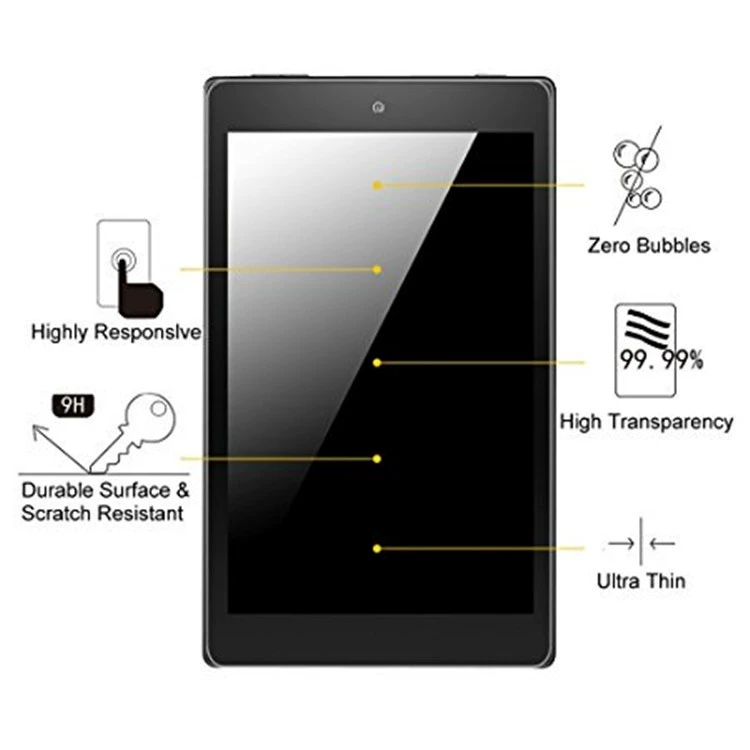 Suitable for Amazon New Fire7 2017 HD PET protective film Amazon Kindle tablet film