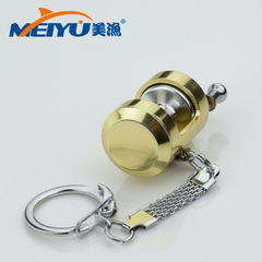 Meiyu fishing reel key chain mini key chain fishing reel key chain drum key chain