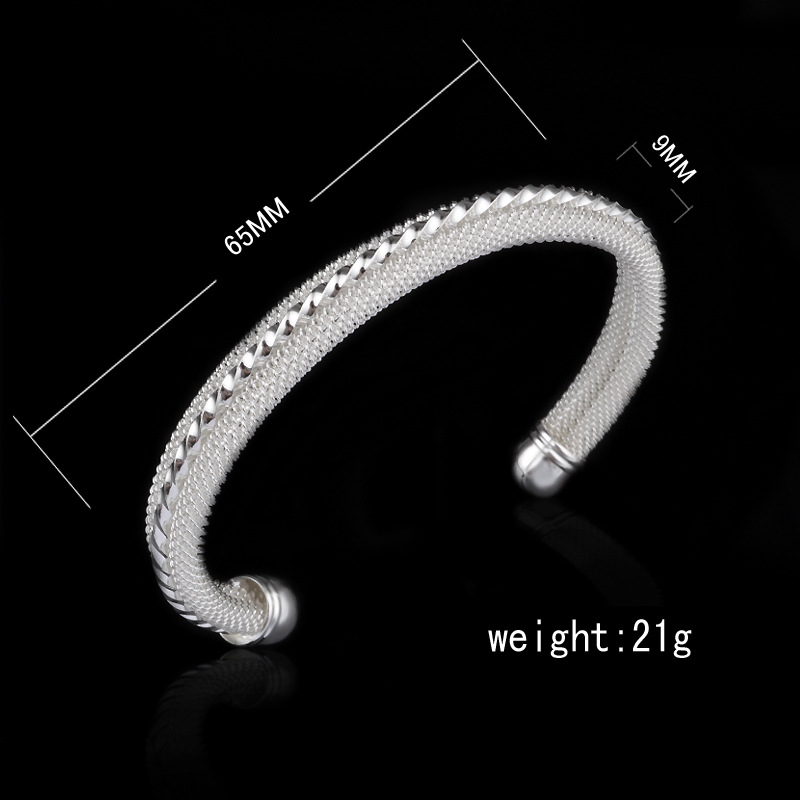 Buy quality EBay Exploded Korean Jewelry Doubleline Mesh Bracelet
