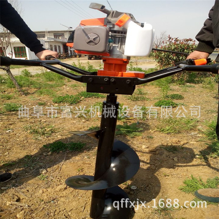 小盆友可使用挖坑机钻眼机打坑机 园林挖坑机