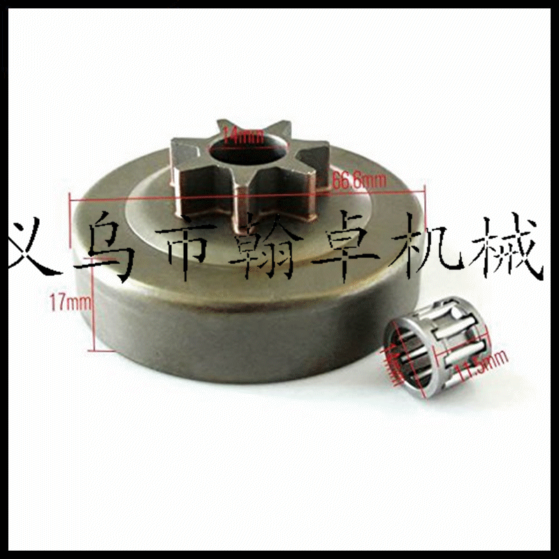 HUSQVARNA胡斯华纳HUS 41 136 137 141 142离合碟被动盘链轮滚针