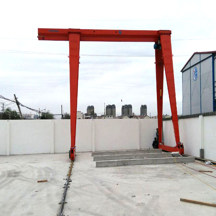 厂家制作  移动起重龙门吊架  手推简易龙门吊架