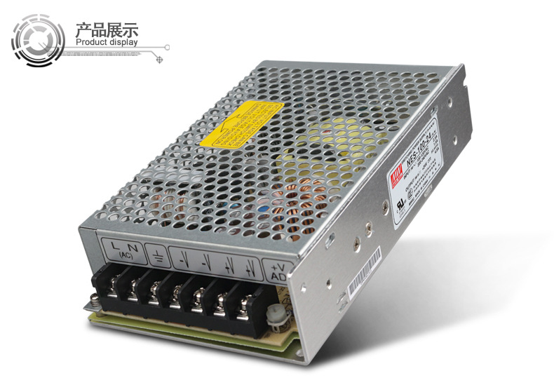 ȫ��ԭװ̨��MEAN WELL��γ���ص�Դ NES-100-24 100W 24V 4.5A