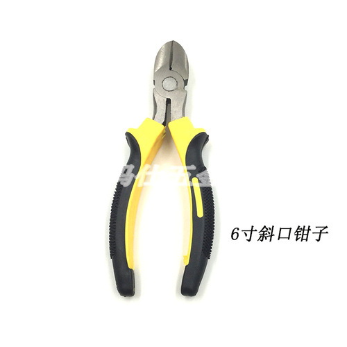 Manual decoration tools multifunctional vise pliers 8 inch massage handle wire pliers needle nose pliers diagonal pliers wholesale