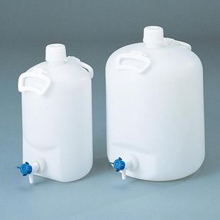Round bottle with tap 4-5333 4-5334