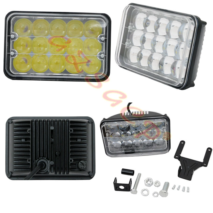 Светодиодные сверхъяркие рабочие фары, 12V, 24V, 5 дюймов